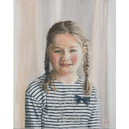Portret van Lieza  - Olieverf op linnen 2018